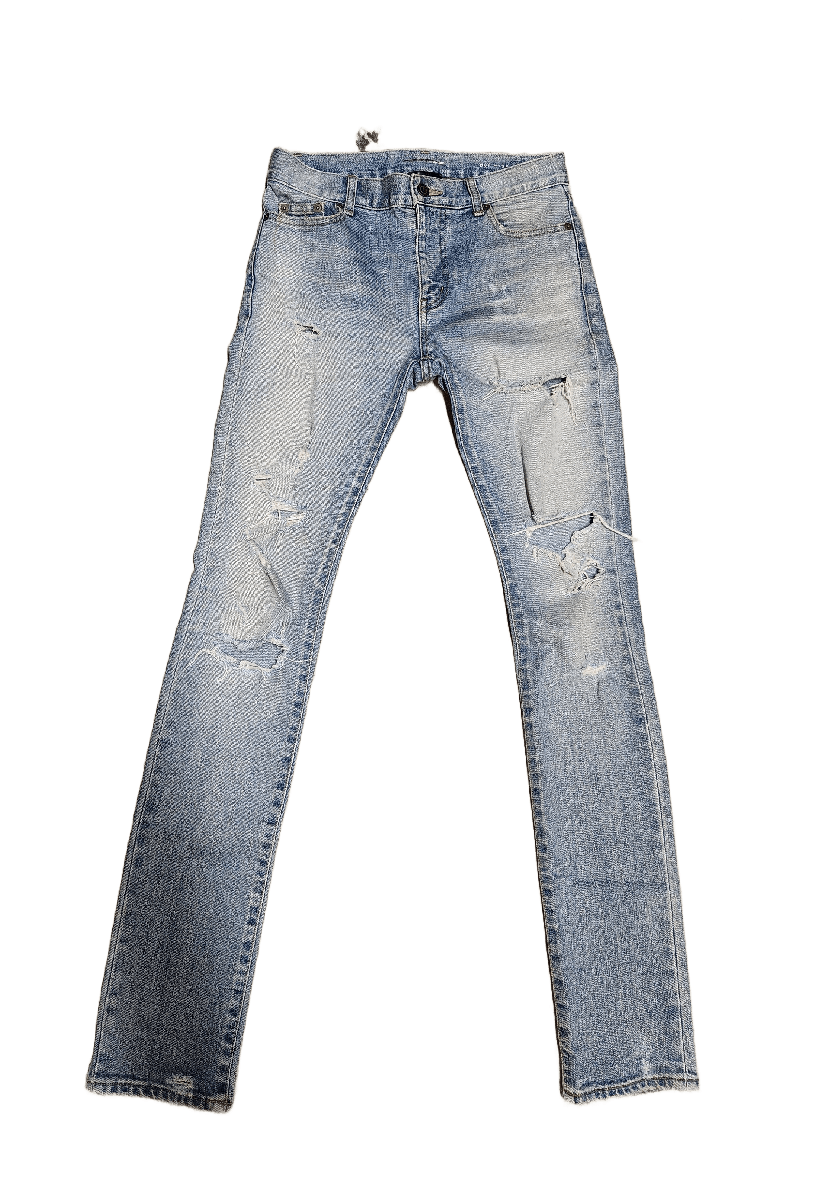 Pre-Owned Archival SAINT LAURENT PARIS F/W16 D02 Crash denim